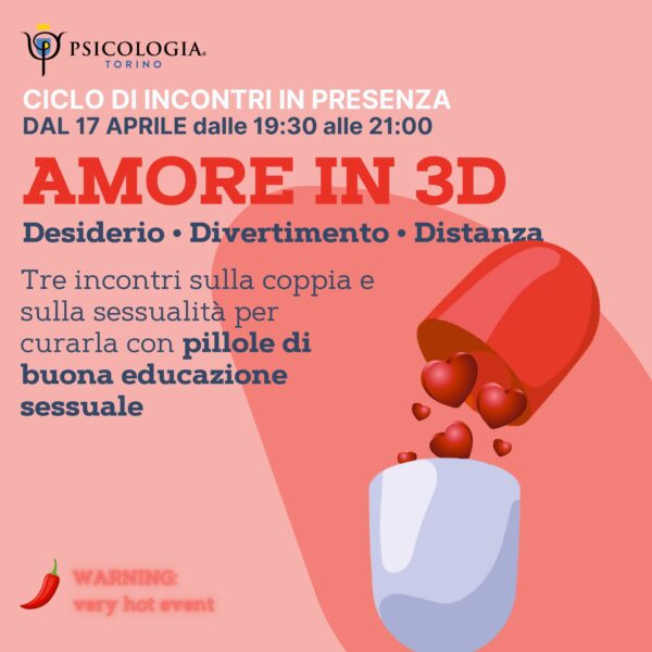AMORE IN 3D - 3 INCONTRI